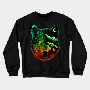 Nightwolf light Crewneck Sweatshirt